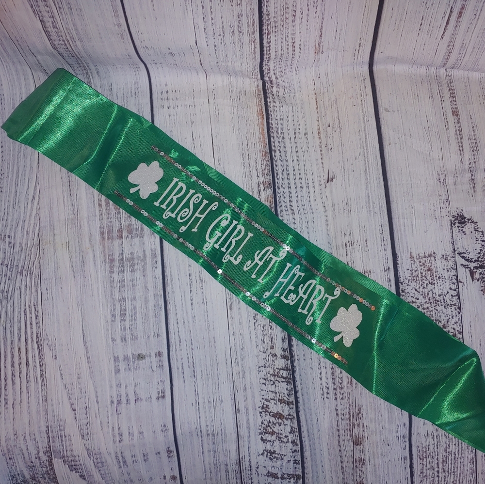 Irish Girl At Heart Sash